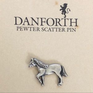 Pewter Horse Scatter Pin